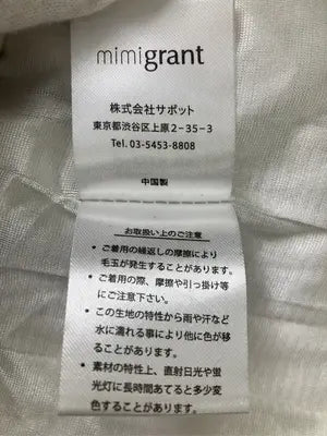 mimigrant/ワンピース/ワンピース/ドレス/アイボリー/S