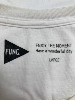 FUNG./Tシャツ/カットソー/トップス/ホワイト/L