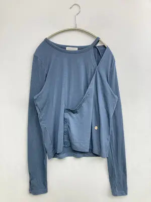 MUHE'T/ミュエータ/Tシャツ/カットソー/トップス/スカイブルー/F
