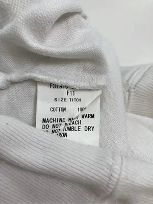 FAT/エフエーティー/Tシャツ/カットソー/トップス/ホワイト/TITCH