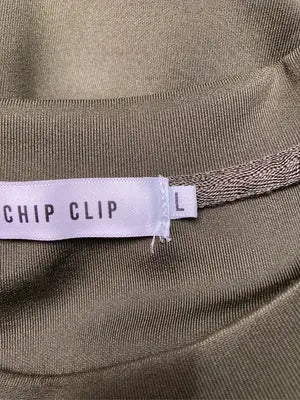 Chip Clip/チップクリップ/スウェット/トップス/カーキ/L