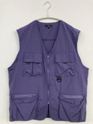 ZIP FIVE/ジップファイブ/ベスト/トップス/パープル/L