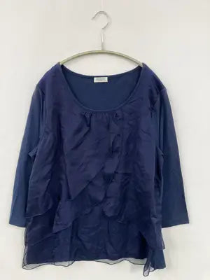 persodea/Tシャツ/カットソー/トップス/ネイビー/LL