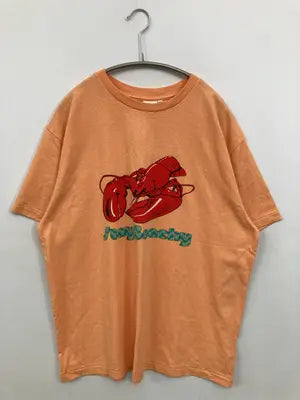 MOUSSY/マウジー/Tシャツ/カットソー/トップス/オレンジ/F