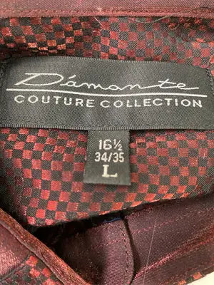 Damante/シャツ/ブラウス/トップス/レッド/L