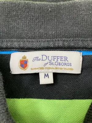 The DUFFER/ザダファー/ポロシャツ/トップス/ブラック/M