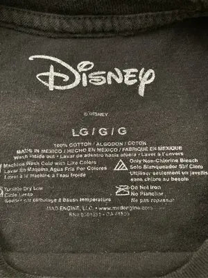 Disney/ディズニー/Tシャツ/カットソー/トップス/ブラック/L