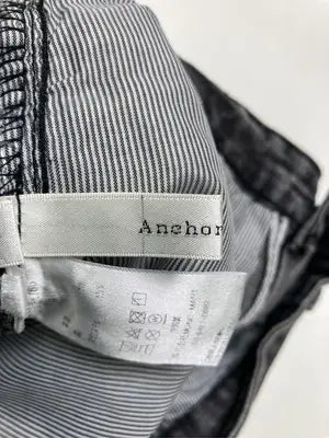 Anchor Smith/アンカースミス/デニムパンツ/パンツ/ブラック/M