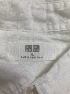 UNIQLO/ユニクロ/シャツ/ブラウス/トップス/ホワイト/XL
