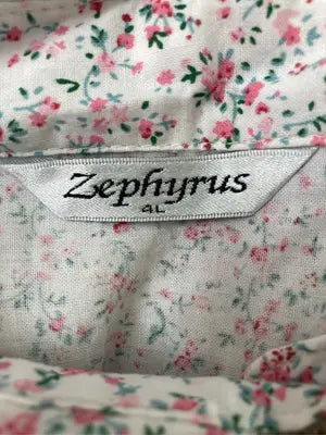 Zephyrus/シャツ/ブラウス/トップス/ホワイト/4L