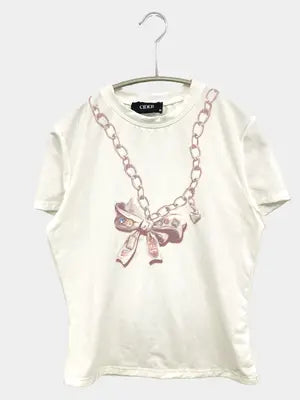 CIDER/サイダー/Tシャツ/カットソー/トップス/ホワイト/M