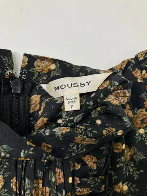 MOUSSY/マウジー/Tシャツ/カットソー/トップス/ブラック/F
