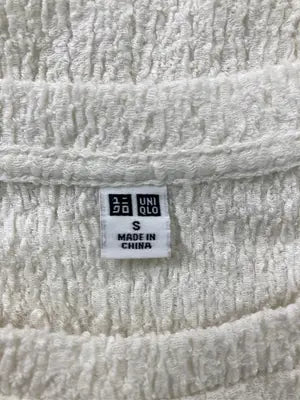 UNIQLO/ユニクロ/Tシャツ/カットソー/トップス/ホワイト/S