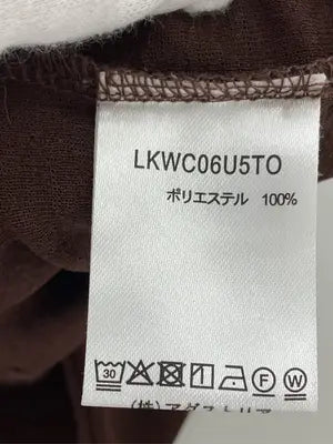 LAKOLE/ラコレ/Tシャツ/カットソー/トップス/ブラウン/F
