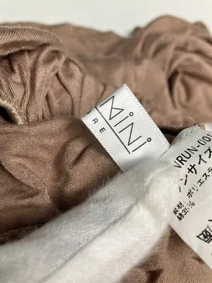 MINIMINI STORE/ロングスカート/スカート/ベージュ/ワンサイズ