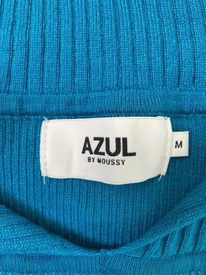 AZUL by MOUSSY/アズールバイマウジー/ニット/セーター/トップス/ブルー/M