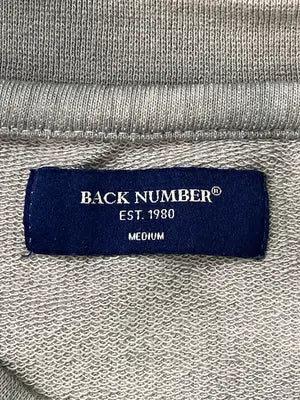BACK NUMBER/バックナンバー/スウェット/トップス/グレー/M