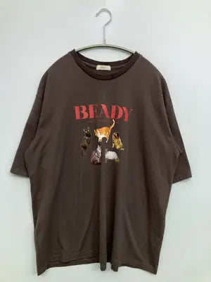 dearful/ディアフル/Tシャツ/カットソー/トップス/ブラウン/L  バスト86～91　身長154～162