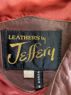 HOT LEATHERS/レザージャケット/ジャケット/アウター/ブラウン