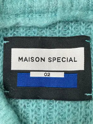 MAISON SPECIAL/メゾンスペシャル/ニット/セーター/トップス/グリーン/02