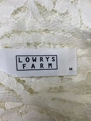 LOWRYS FARM/ローリーズファーム/Tシャツ/カットソー/トップス/ホワイト/M