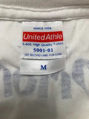 United Athle/ユナイテッドアスレ/Tシャツ/カットソー/トップス/ホワイト/M