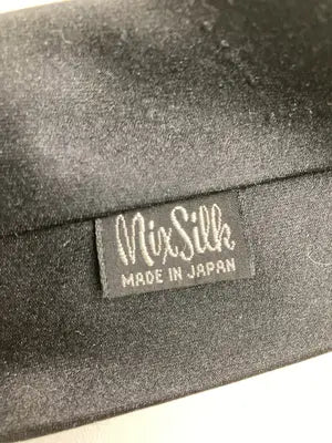 mix silk/ネクタイ/ファッション雑貨/ブラック