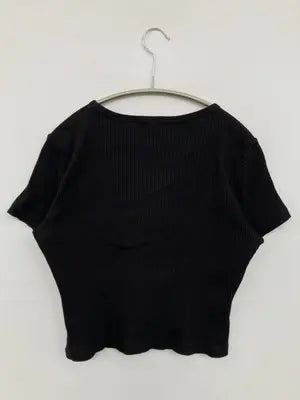 UNIQLO/ユニクロ/Tシャツ/カットソー/トップス/ブラック/L