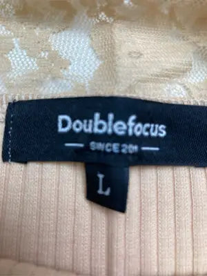 Doublefocus/ダブルフォーカス/ノースリーブ/トップス/ベージュ/L