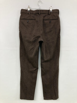 UNIQLO/ユニクロ/スラックス/パンツ/ブラウン/S   ウエスト68-76cm