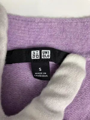 UNIQLO/ユニクロ/カーディガン/ボレロ/トップス/パープル/S