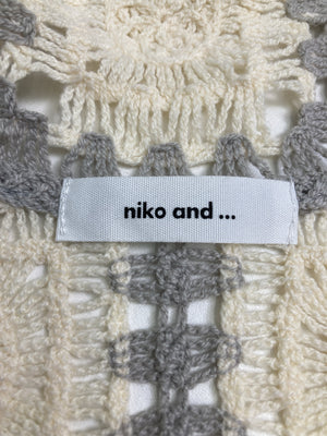 niko and .../ニコアンド/ニット/セーター/トップス/グレー/F