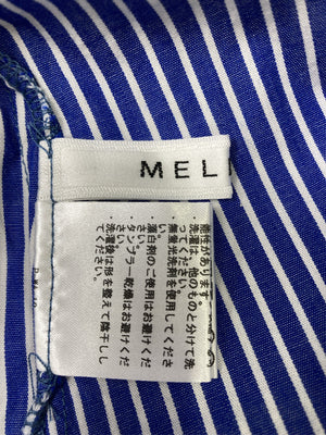 MELROSE/メルローズ/シャツワンピース/ワンピース/ドレス/ブルー