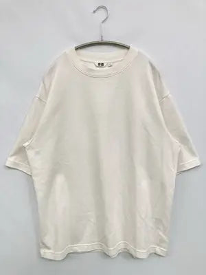 UNIQLO U/ユニクロユー/Tシャツ/カットソー/トップス/ホワイト/L