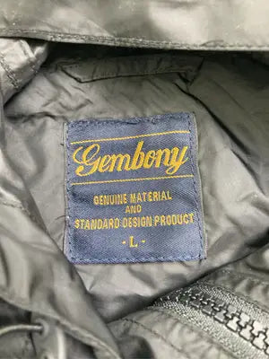 Gembony/ナイロンジャケット/ジャケット/アウター/ブラック/L