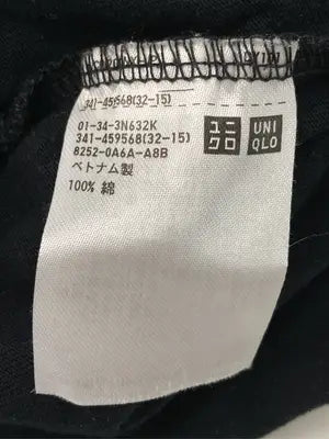 UNIQLO/ユニクロ/Tシャツ/カットソー/トップス/ブラック/M