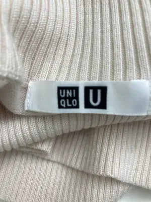 UNIQLO U/ユニクロユー/ニット/セーター/トップス/ベージュ/XL