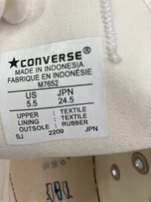 CONVERSE/コンバース/スニーカー/シューズ/ホワイト/24.5cm
