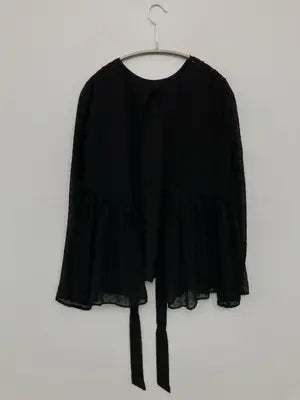 ZARA/ザラ/シャツ/ブラウス/トップス/ブラック/S