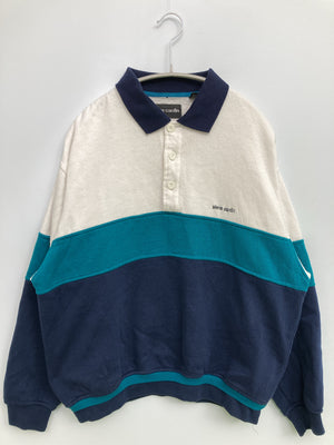 Pierre cardin/ピエールカルダン/ポロシャツ/トップス/ネイビー/M