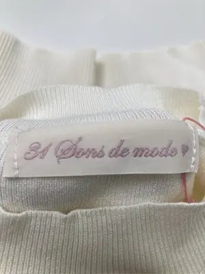 31 Sons de mode/トランテアンソンドゥモード/Tシャツ/カットソー/トップス/ホワイト/F