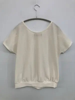 CECIL McBEE/セシルマクビー/Tシャツ/カットソー/トップス/ホワイト/M