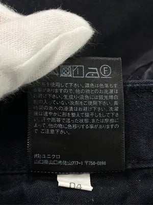 UNIQLO/ユニクロ/チノパンツ/パンツ/ブラック/ウエスト 70cm