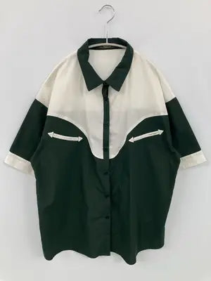 kutir/クティール/シャツ/ブラウス/トップス/グリーン/F