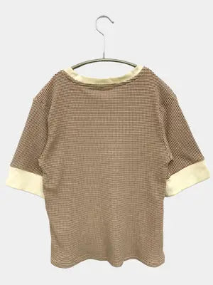 VEHEMENT../Tシャツ/カットソー/トップス/ブラウン/L