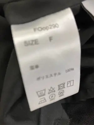 forksy./フォルクシー/ワンピース/ワンピース/ドレス/ブラック/F