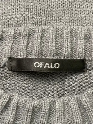 OFALO/ニット/セーター/トップス/グレー/L