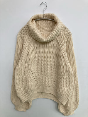 E hyphen world gallery peace/イーハイフンワールドギャラリーピース/ニット/セーター/トップス/アイボリー/F