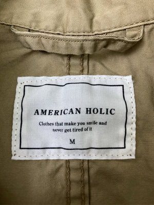 AMERICAN HOLIC/アメリカンホリック/シャツ/ブラウス/トップス/ベージュ/M