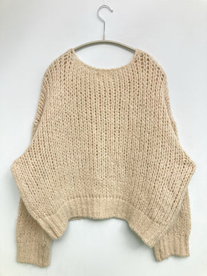 LE MORE/ルモア/ニット/セーター/トップス/ベージュ/F